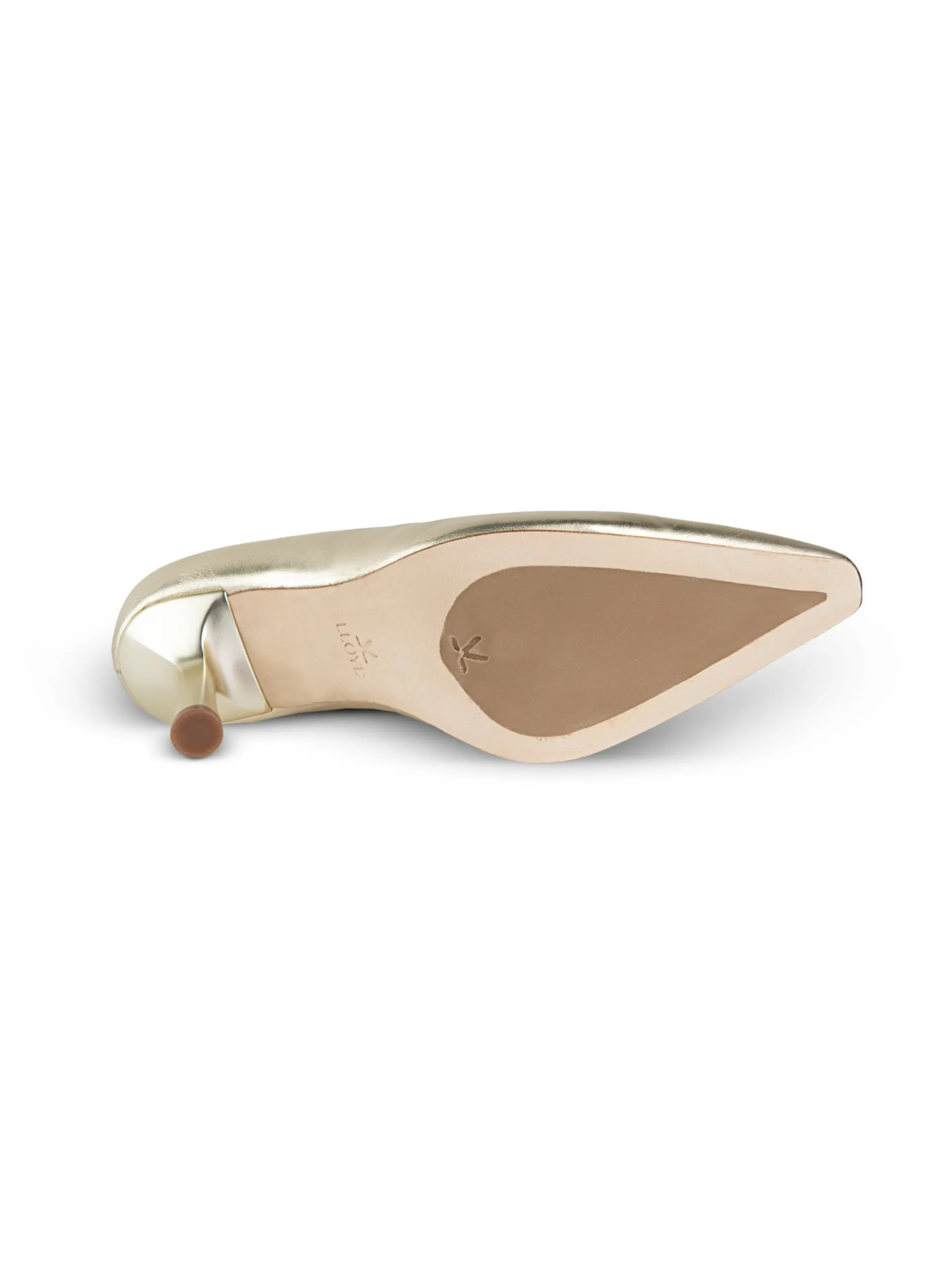 Lloyd Damen Pumps in gold - 8,5 cm Absatz