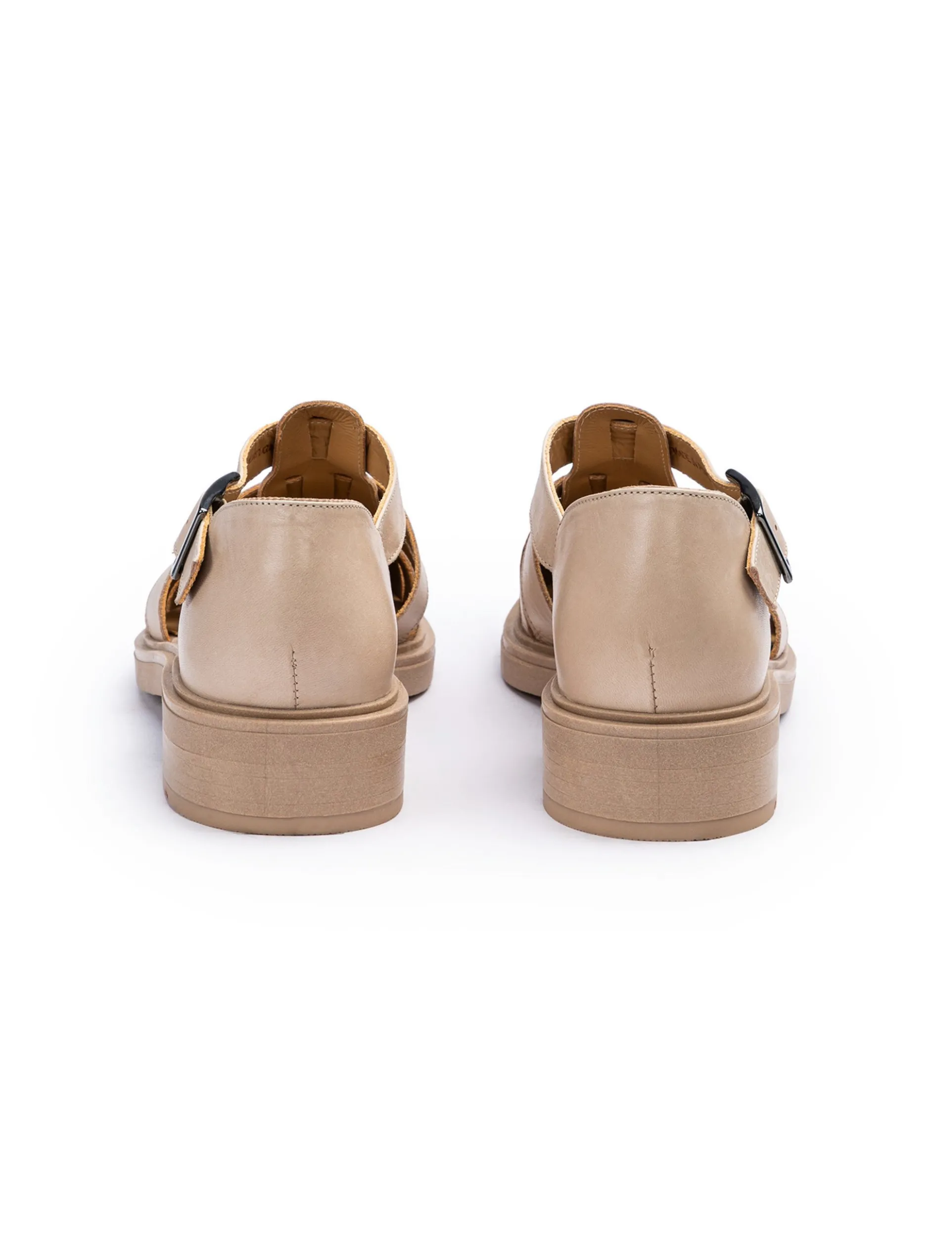 Lloyd Damen Riemchensandale in beige - 1,5 cm Absatz