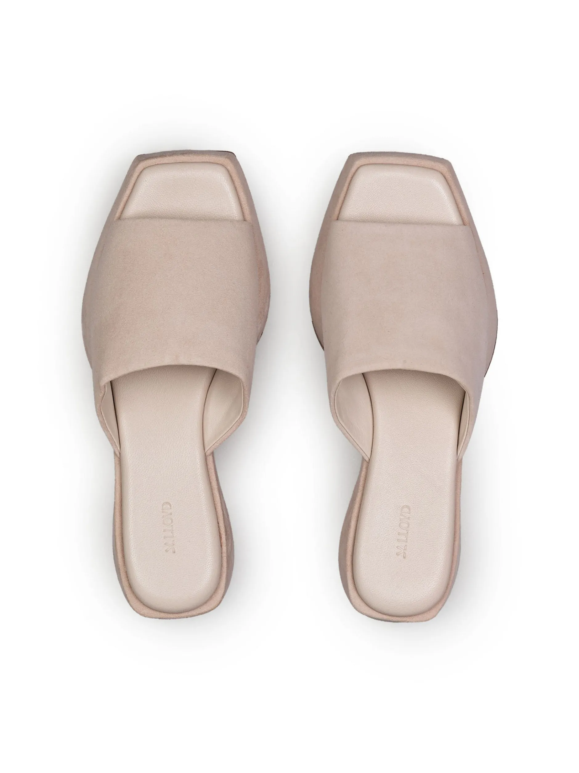 Lloyd Damen Sandale in beige - 5,0 cm Absatz