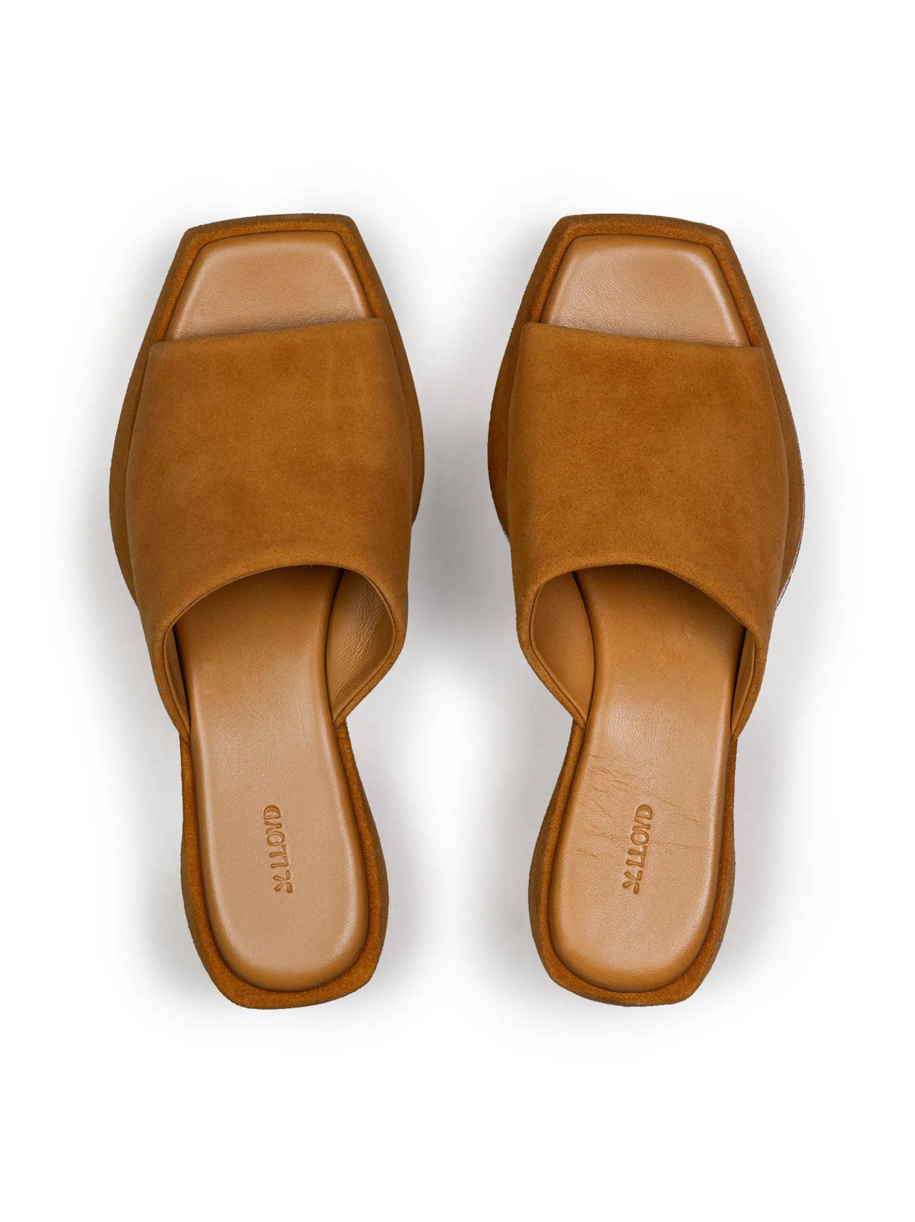 Lloyd Damen Sandale in cognac - 5,0 cm Absatz