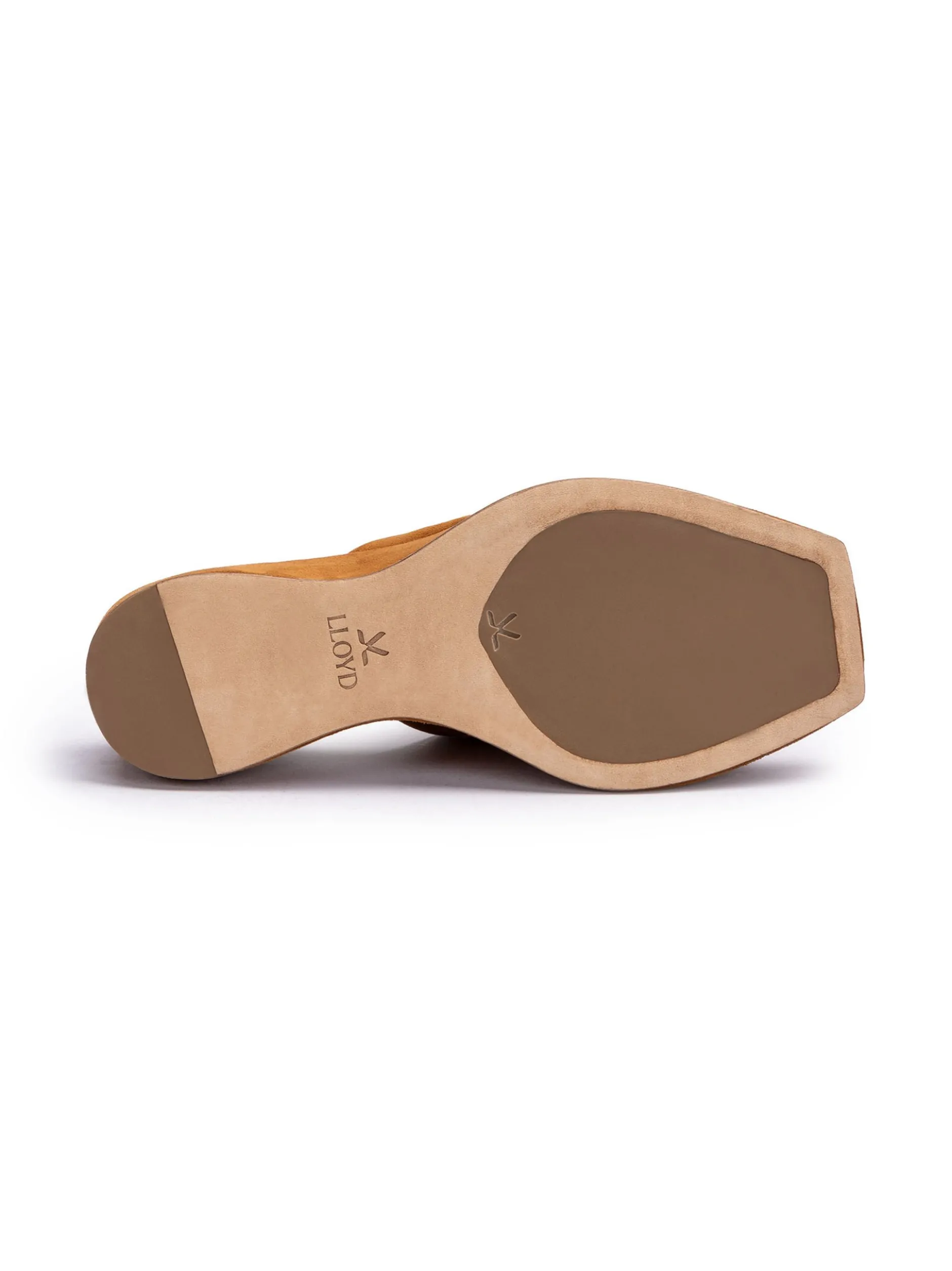 Lloyd Damen Sandale in cognac - 5,0 cm Absatz