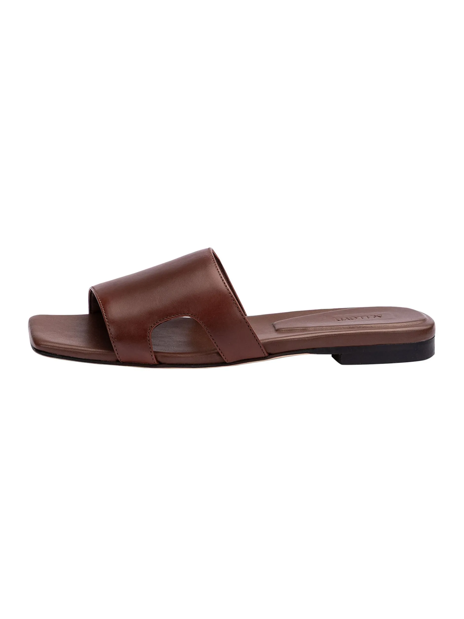 Lloyd Damen Sandale in cognac - 0,5 cm Absatz