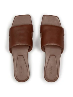 Lloyd Damen Sandale in cognac - 0,5 cm Absatz