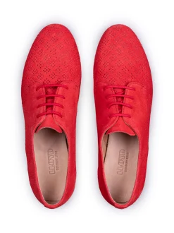 Lloyd Damen Schnürschuh in rot