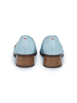 Lloyd Damen Slipper in blau - 4,0 cm Absatz