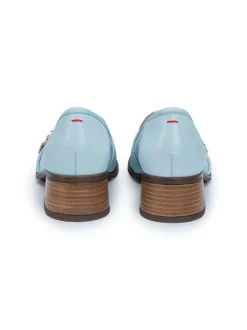 Lloyd Damen Slipper in blau - 4,0 cm Absatz
