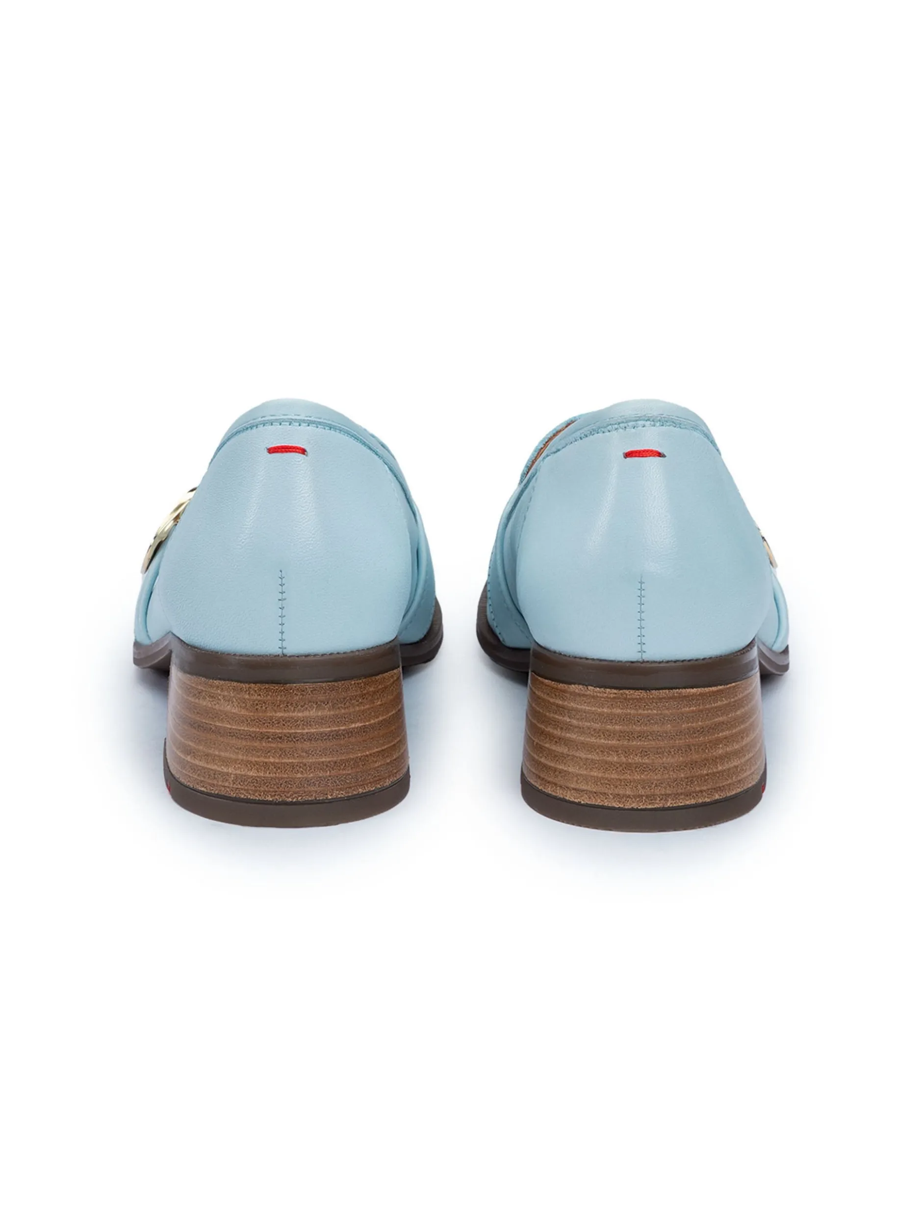 Lloyd Damen Slipper in blau - 4,0 cm Absatz