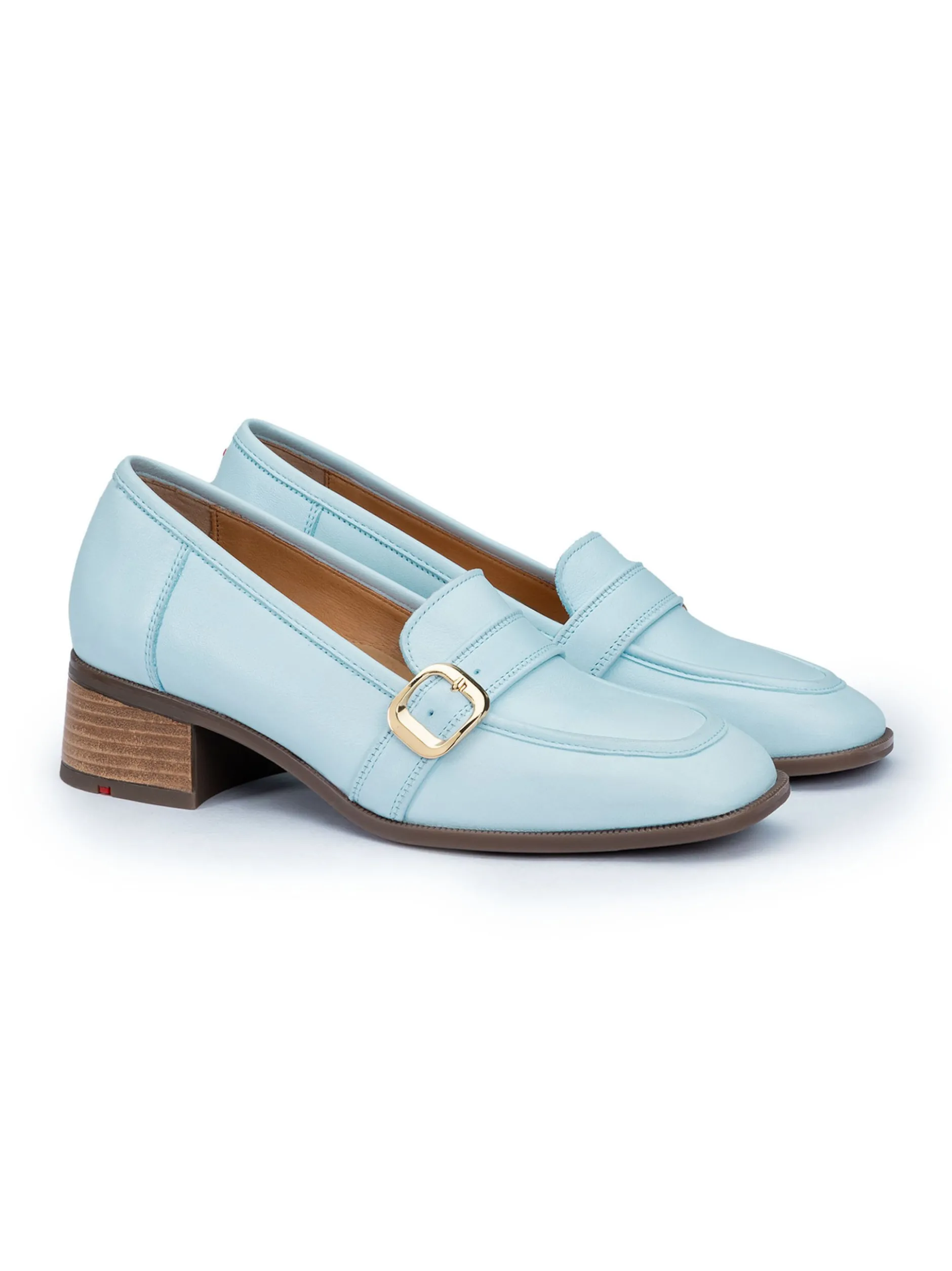 Lloyd Damen Slipper in blau - 4,0 cm Absatz