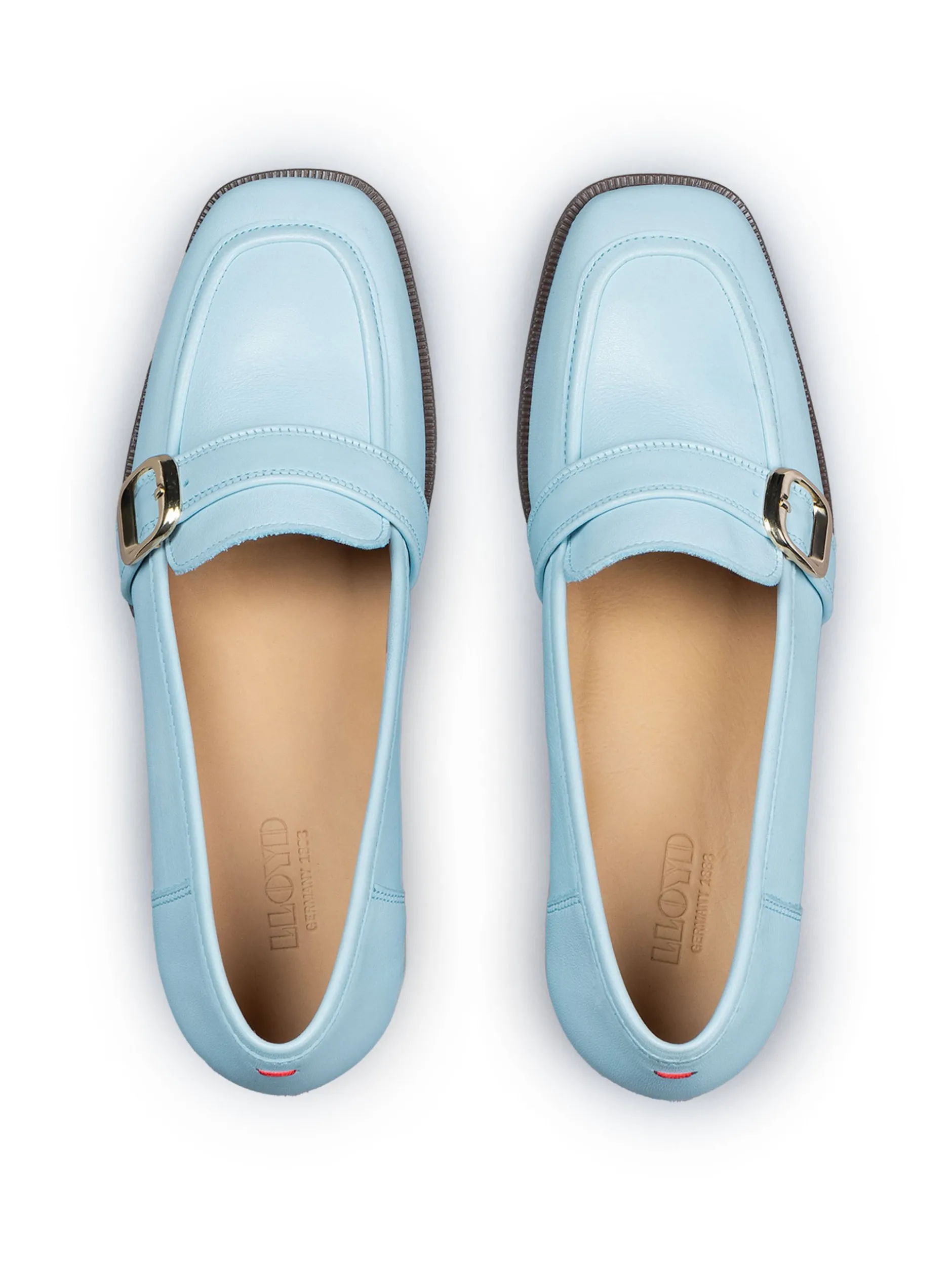 Lloyd Damen Slipper in blau - 4,0 cm Absatz