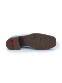 Lloyd Damen Slipper in blau - 4,0 cm Absatz