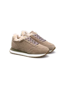 Lloyd Damen Sneaker in cognac - 2,0 cm Absatz