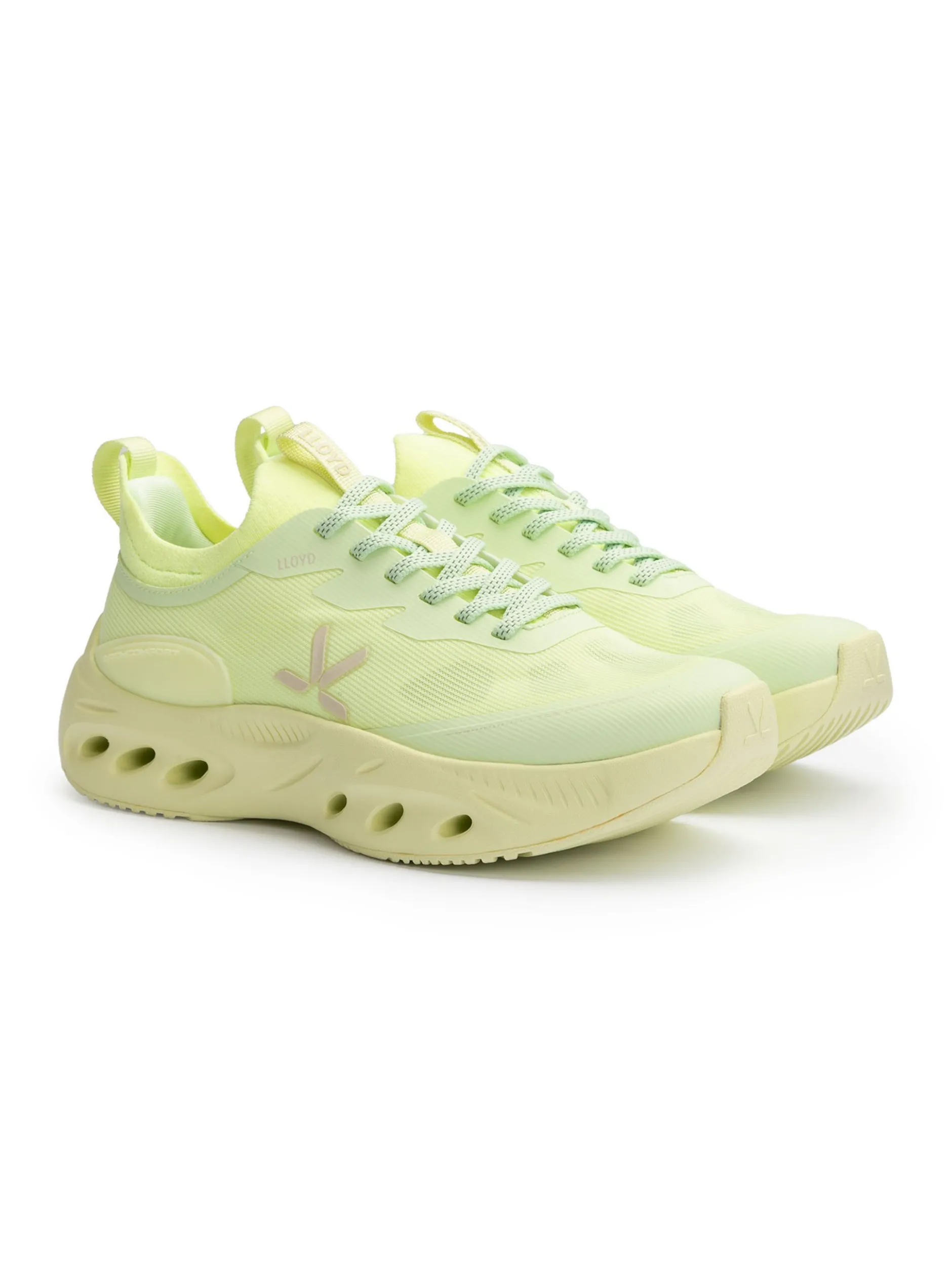 Lloyd Damen Sneaker in grün - 2,0 cm Absatz