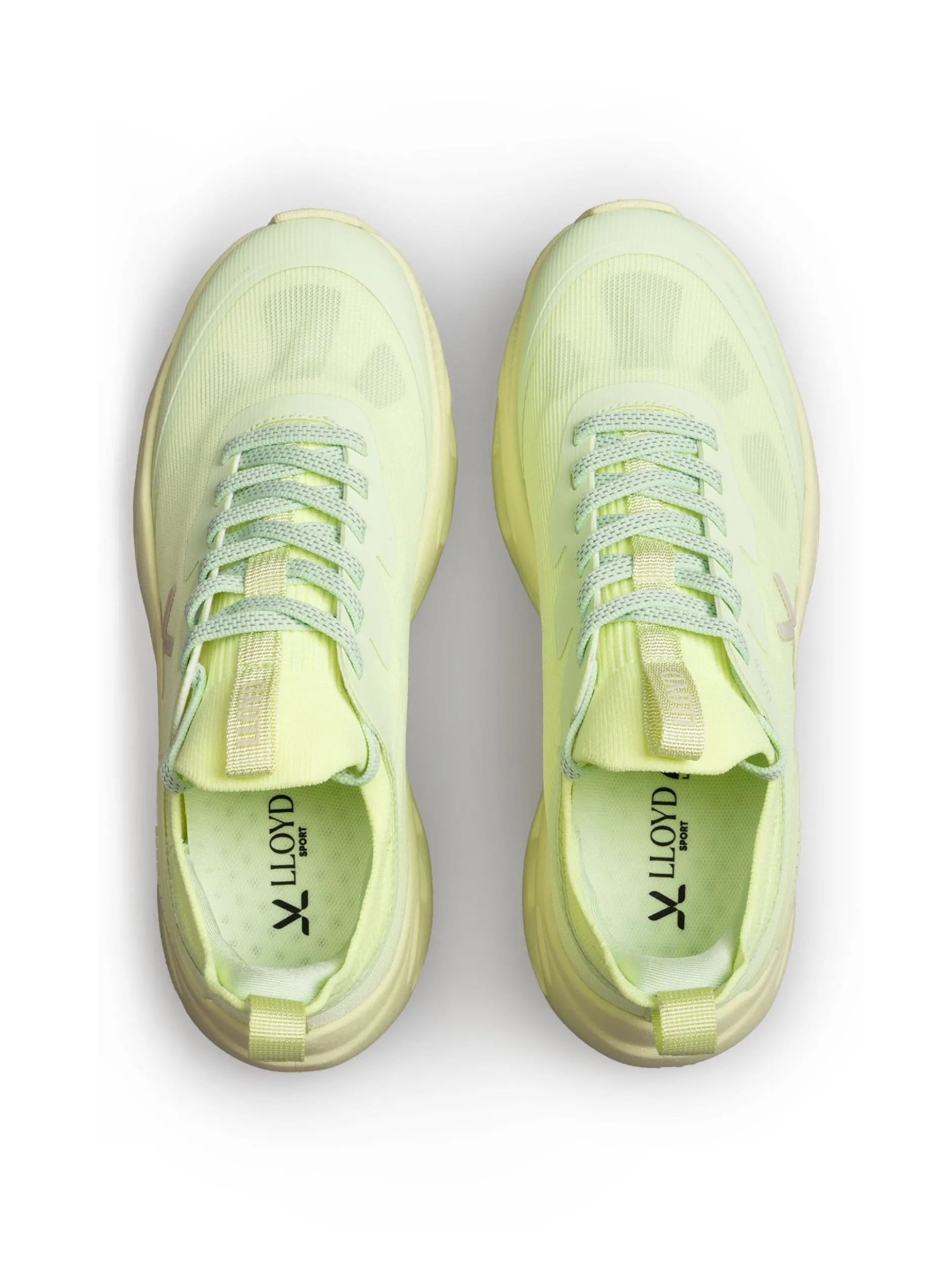 Lloyd Damen Sneaker in grün - 2,0 cm Absatz