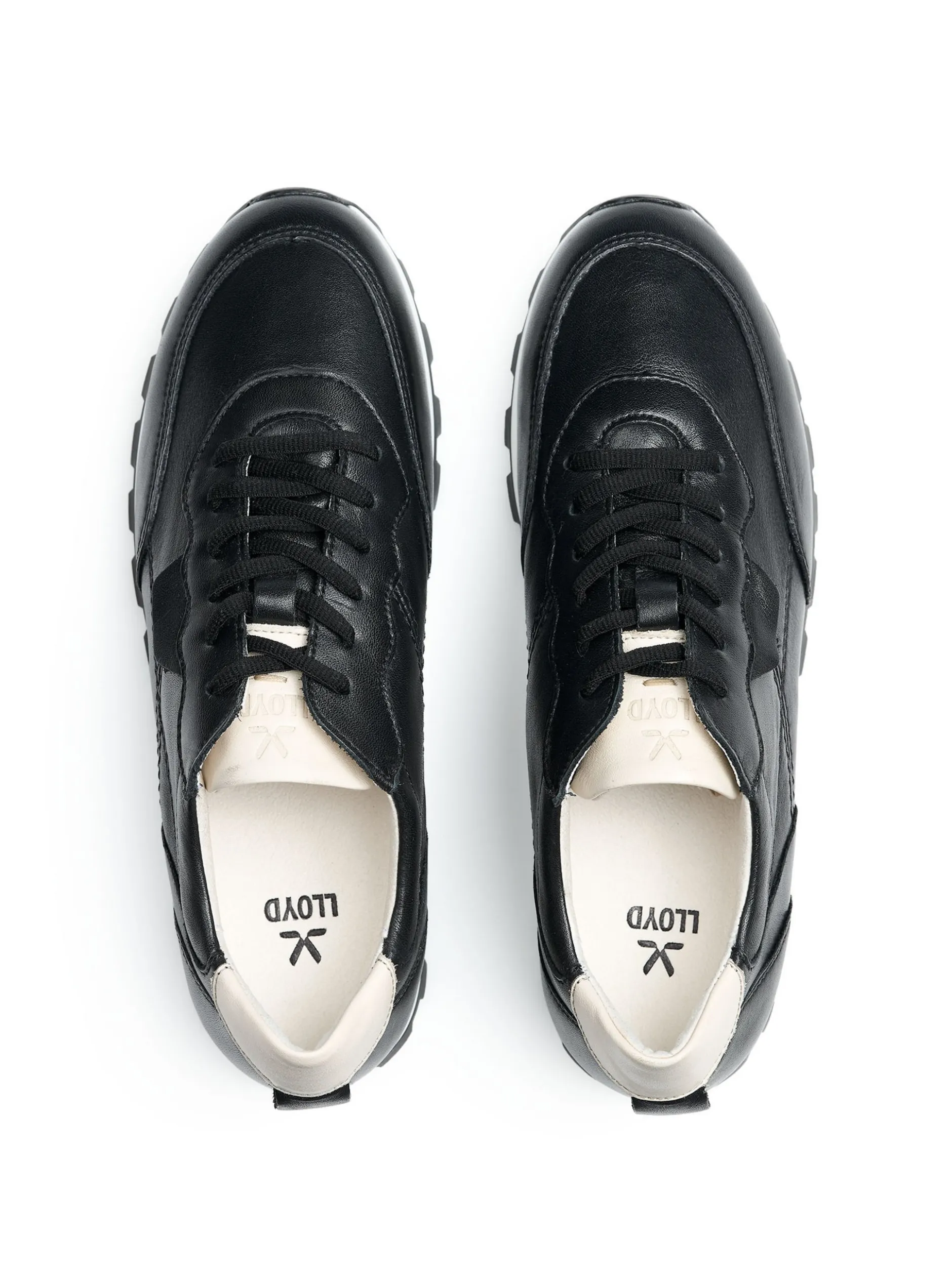 Lloyd Damen Sneaker in schwarz - 1,0 cm Absatz