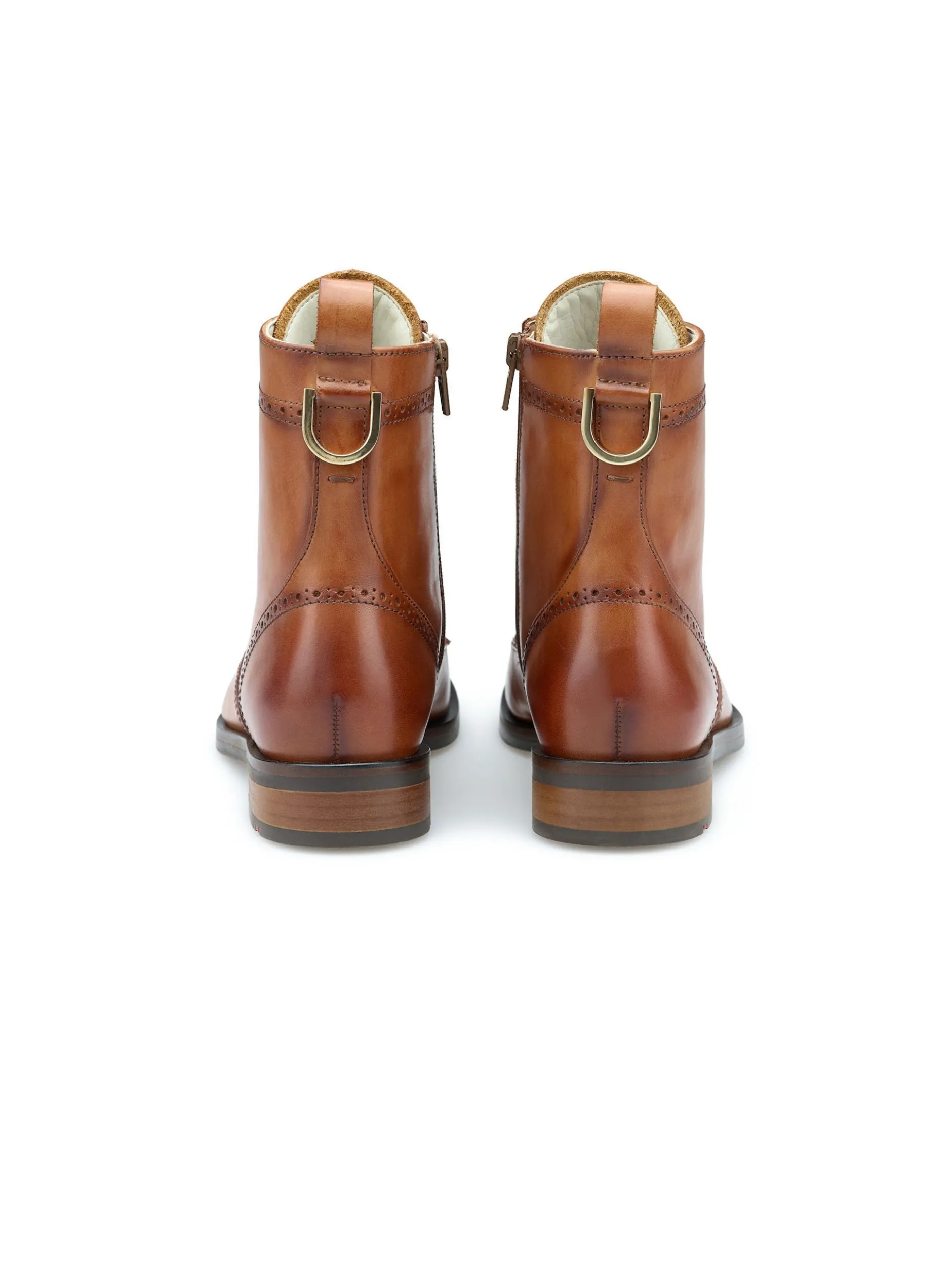 Lloyd Damen Stiefelette in cognac - 1,5 cm Absatz