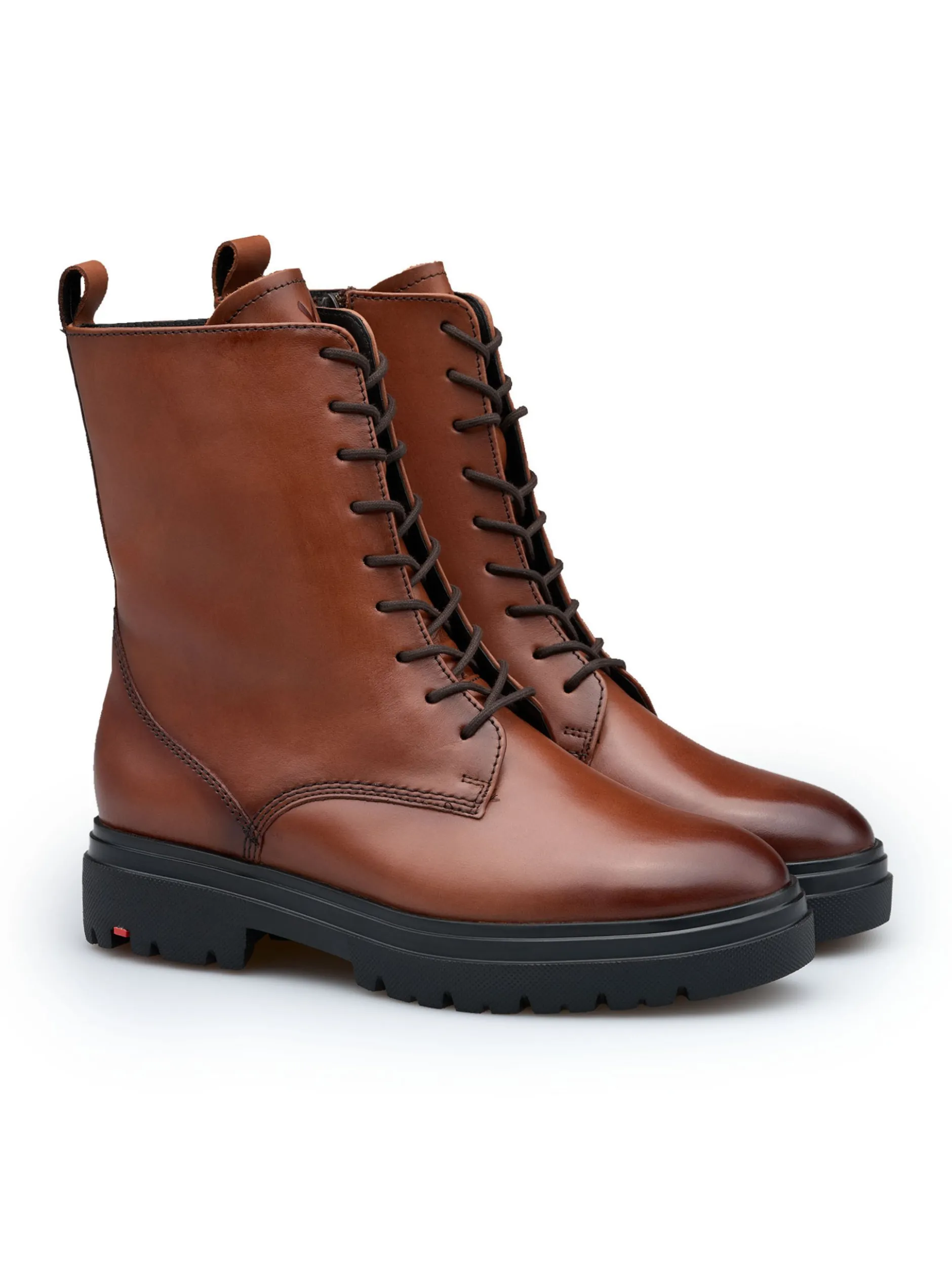 Lloyd Damen Stiefelette in cognac - 1,5 cm Absatz