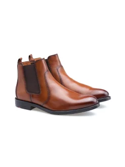 Lloyd Herren Chelsea Boot - EEZY 315 in cognac