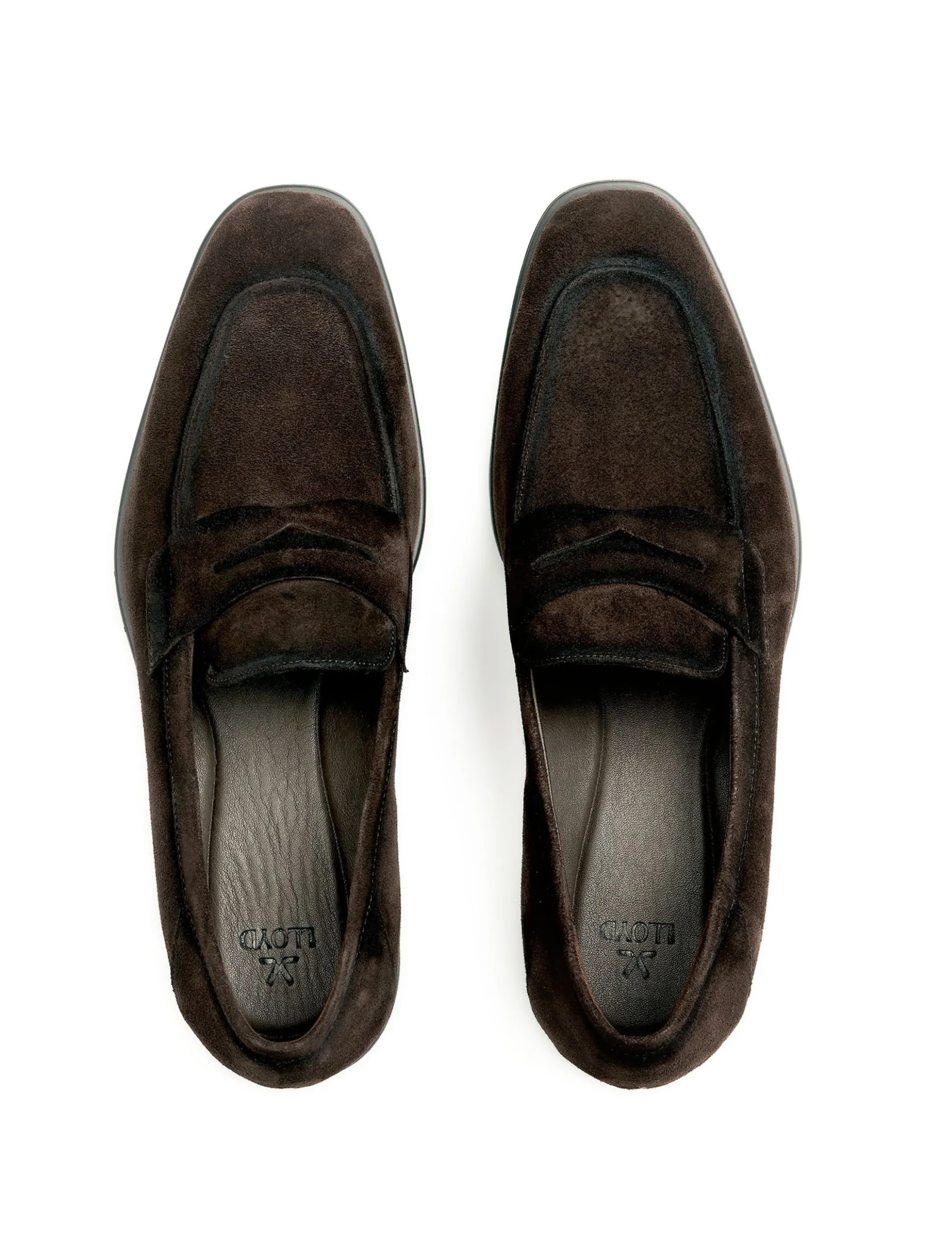 Lloyd Herren Slipper - EEZY 240 in braun - 0 cm Absatz