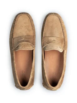 Lloyd Herren Slipper - ELJOS in cognac - 0 cm Absatz