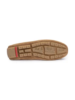 Lloyd Herren Slipper - ELJOS in cognac - 0 cm Absatz