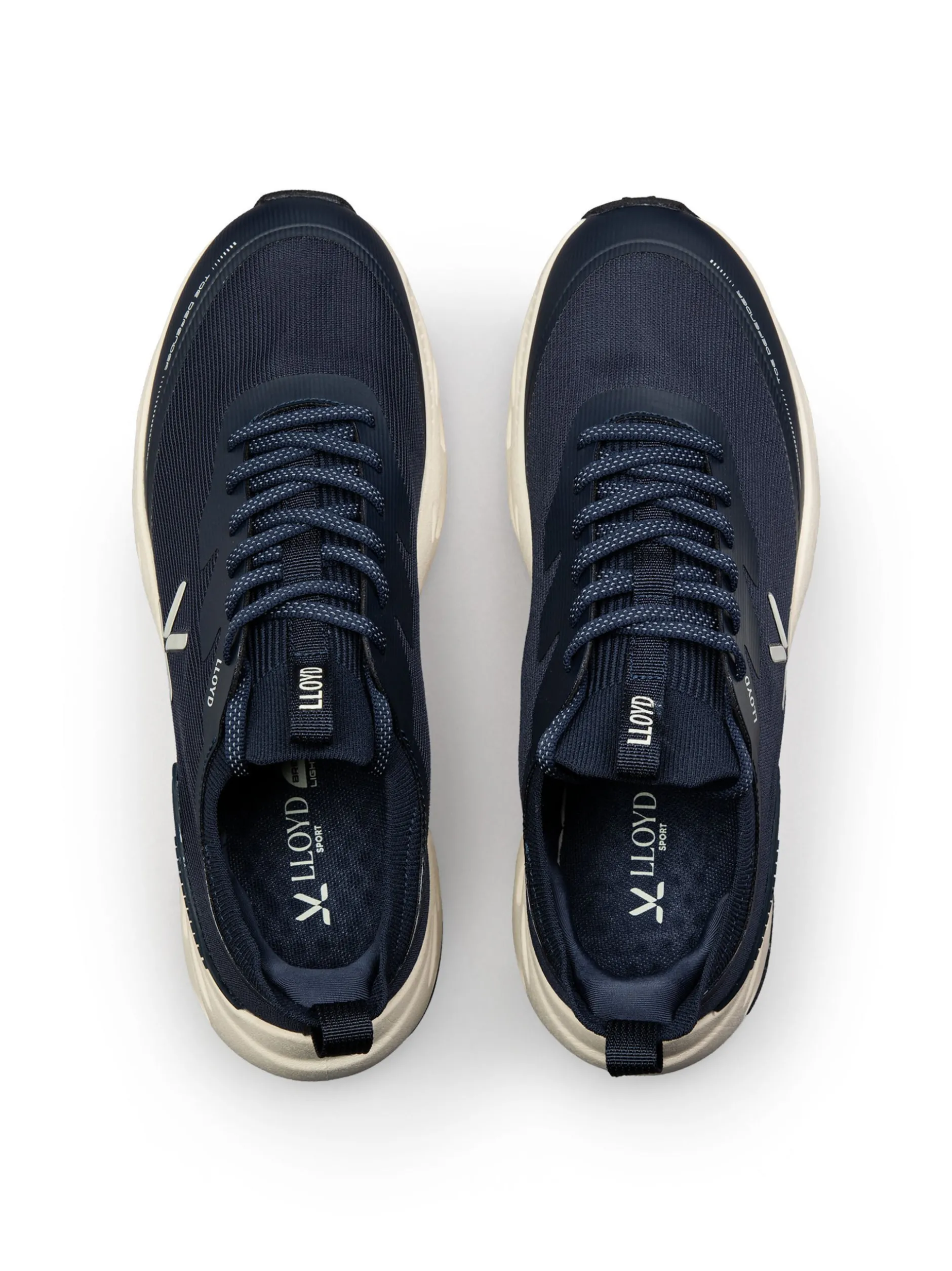 Lloyd Herren Sneaker - DASH ERA in blau - 0 cm Absatz
