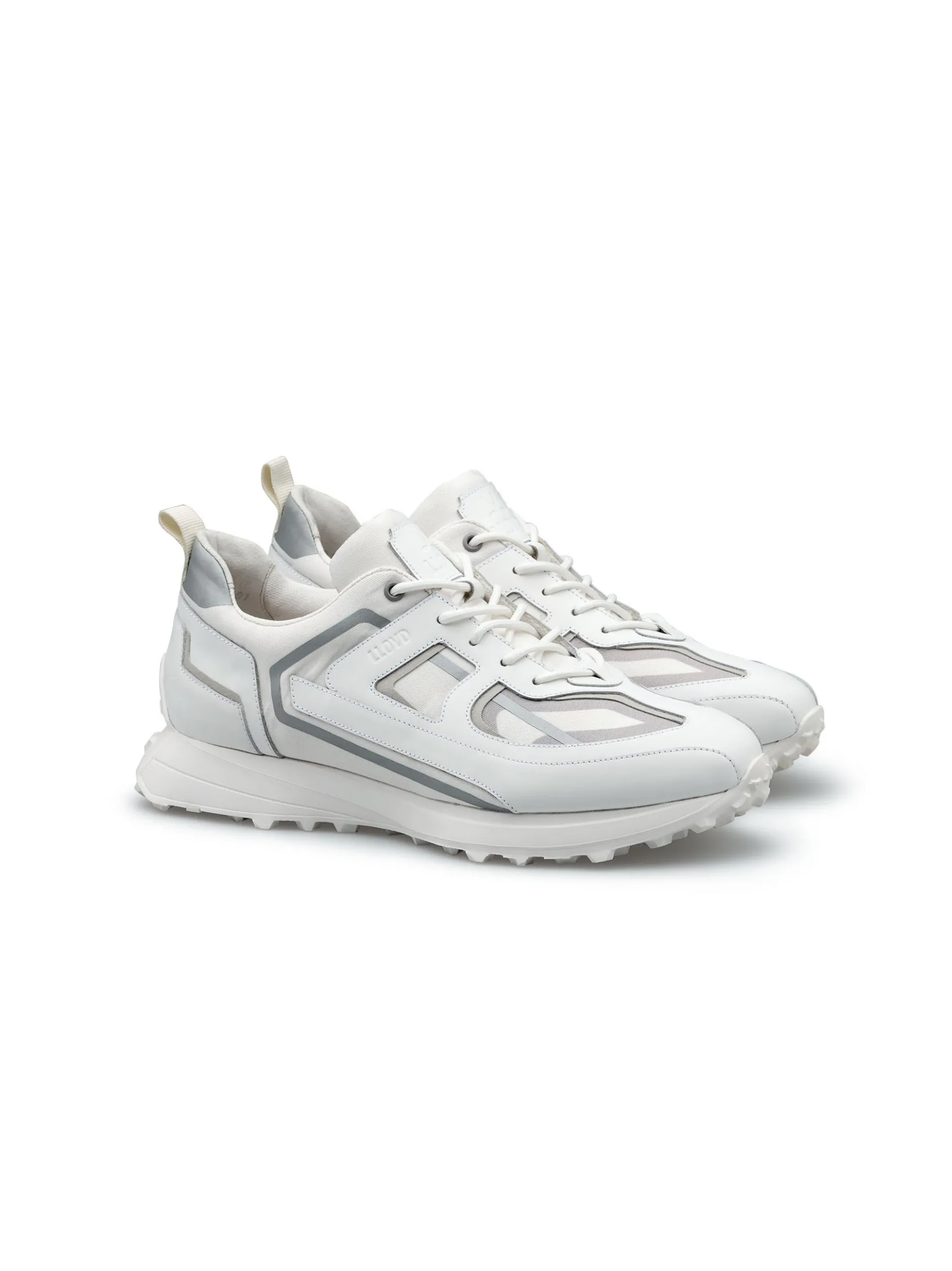 Lloyd Herren Sneaker - EDGE in weiß - 0 cm Absatz