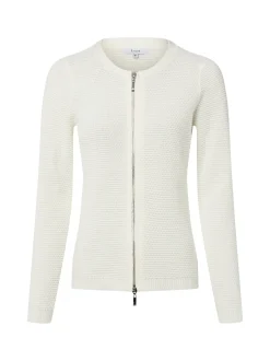 Lund Damen Strickjacke in ecru - Ärmel: langarm