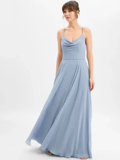 Luxuar Fashion Damen Abendkleid in hellblau