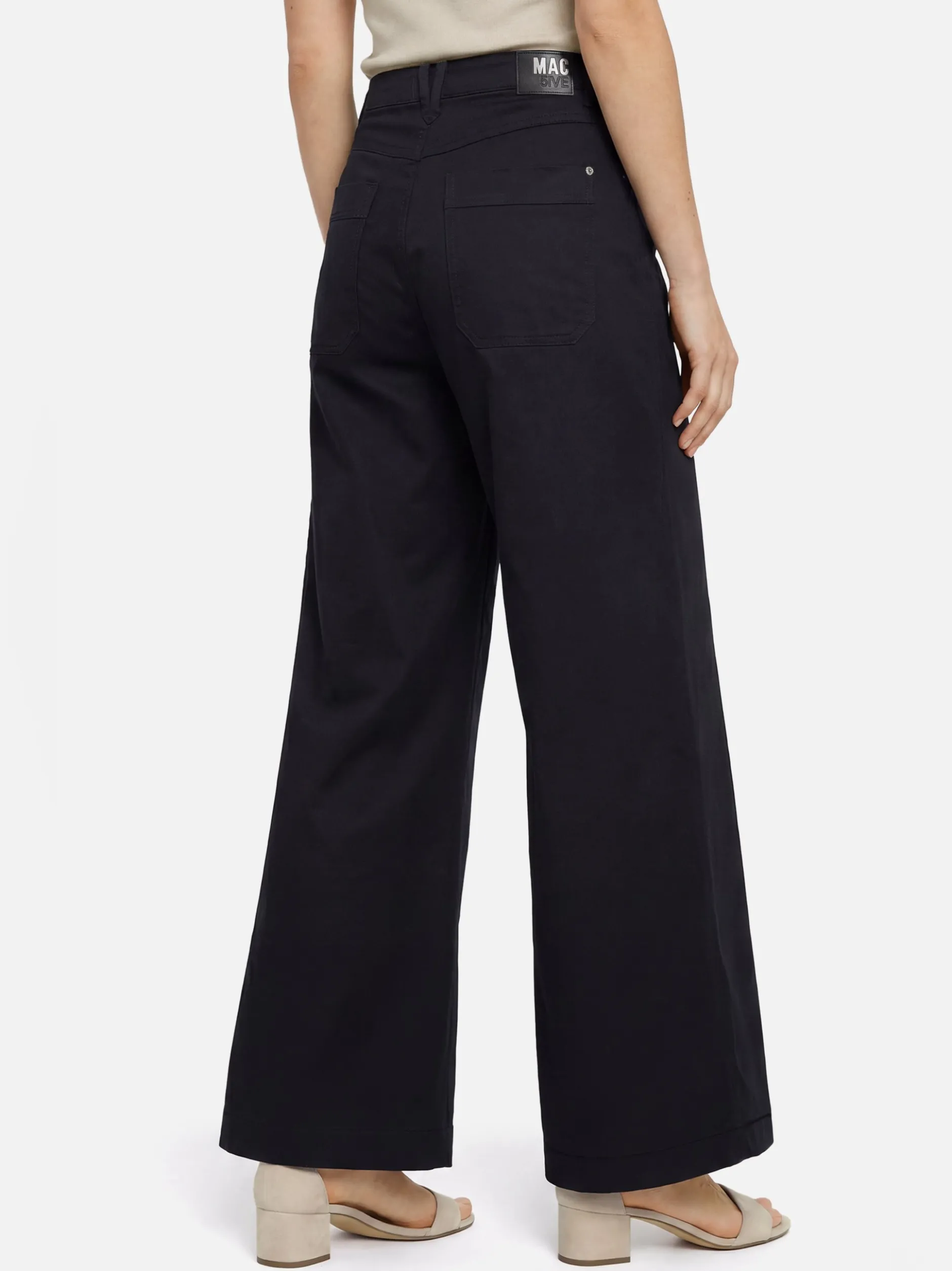 MAC Damen Hose - Wenya in marine - Länge: lang