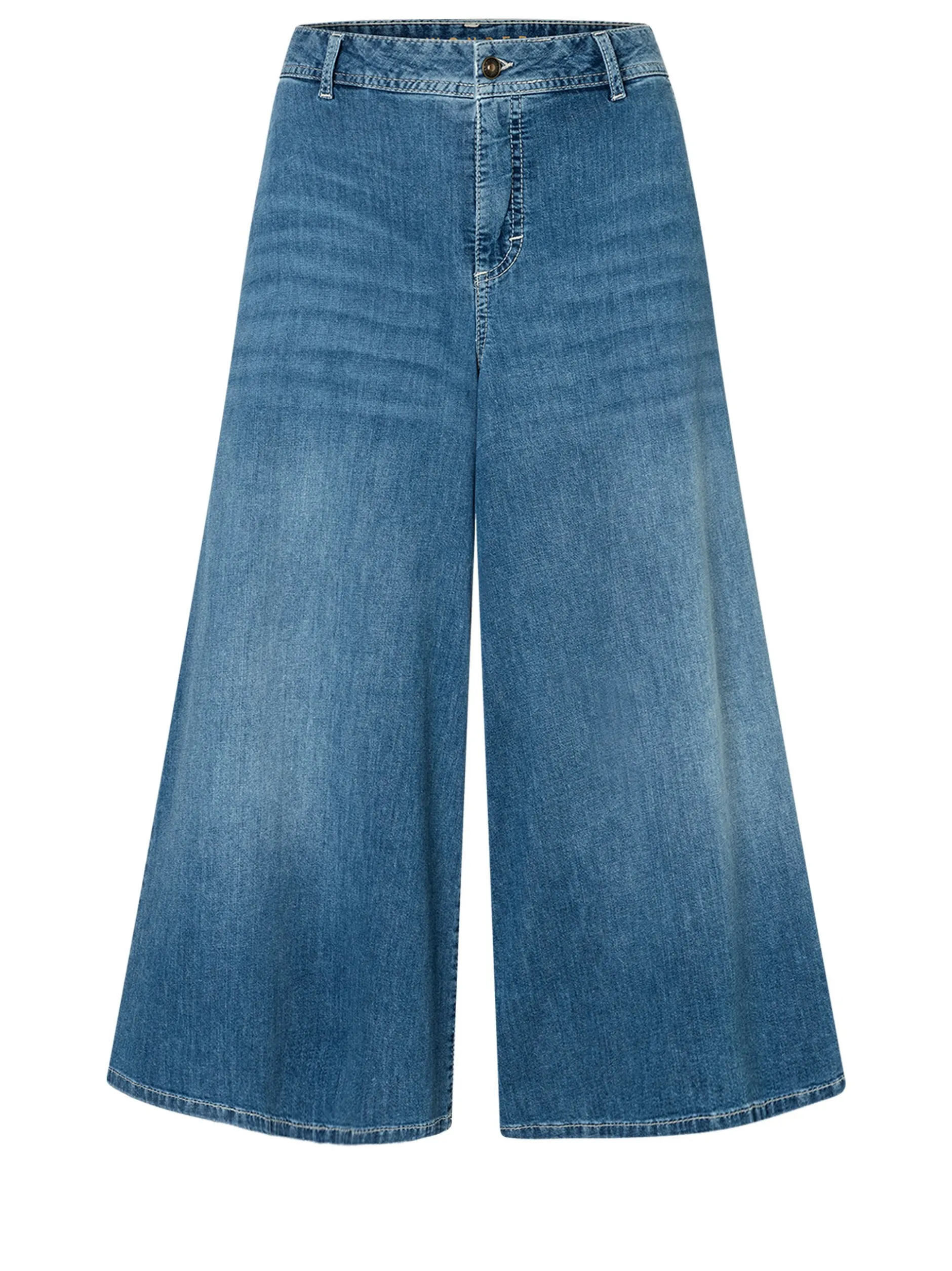 MAC Damen Jeans-Culotte - Ella in denim