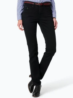 MAC Damen Jeans - Dream Skinny in schwarz - Länge: lang