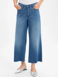 MAC Damen Jeans - Dream Wide in blue stone