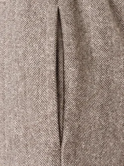 MAERZ Damen Hose in braun ecru - Länge: lang
