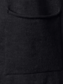 MAERZ Damen Strickjacke aus Merino in schwarz
