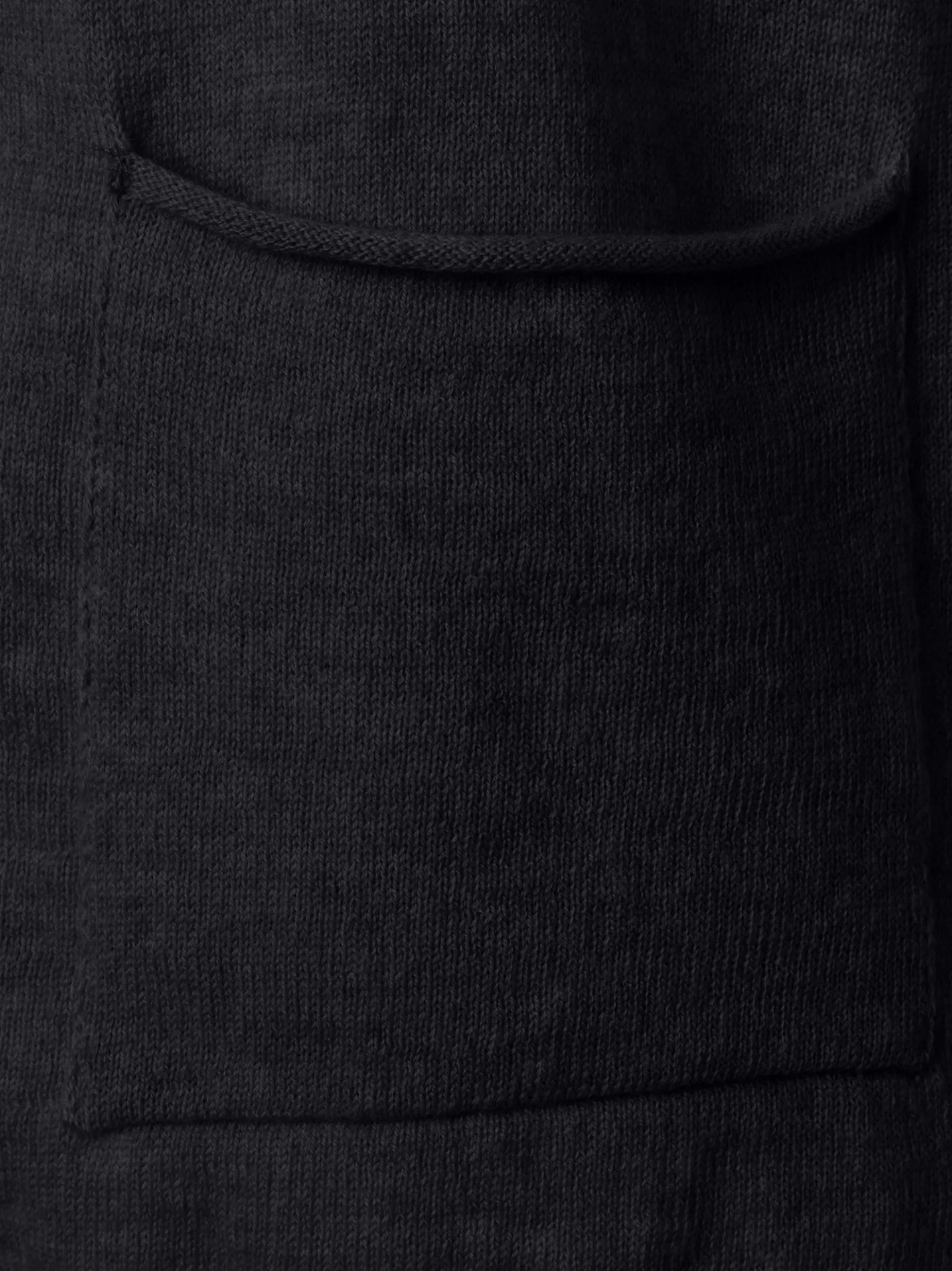MAERZ Damen Strickjacke aus Merino in schwarz
