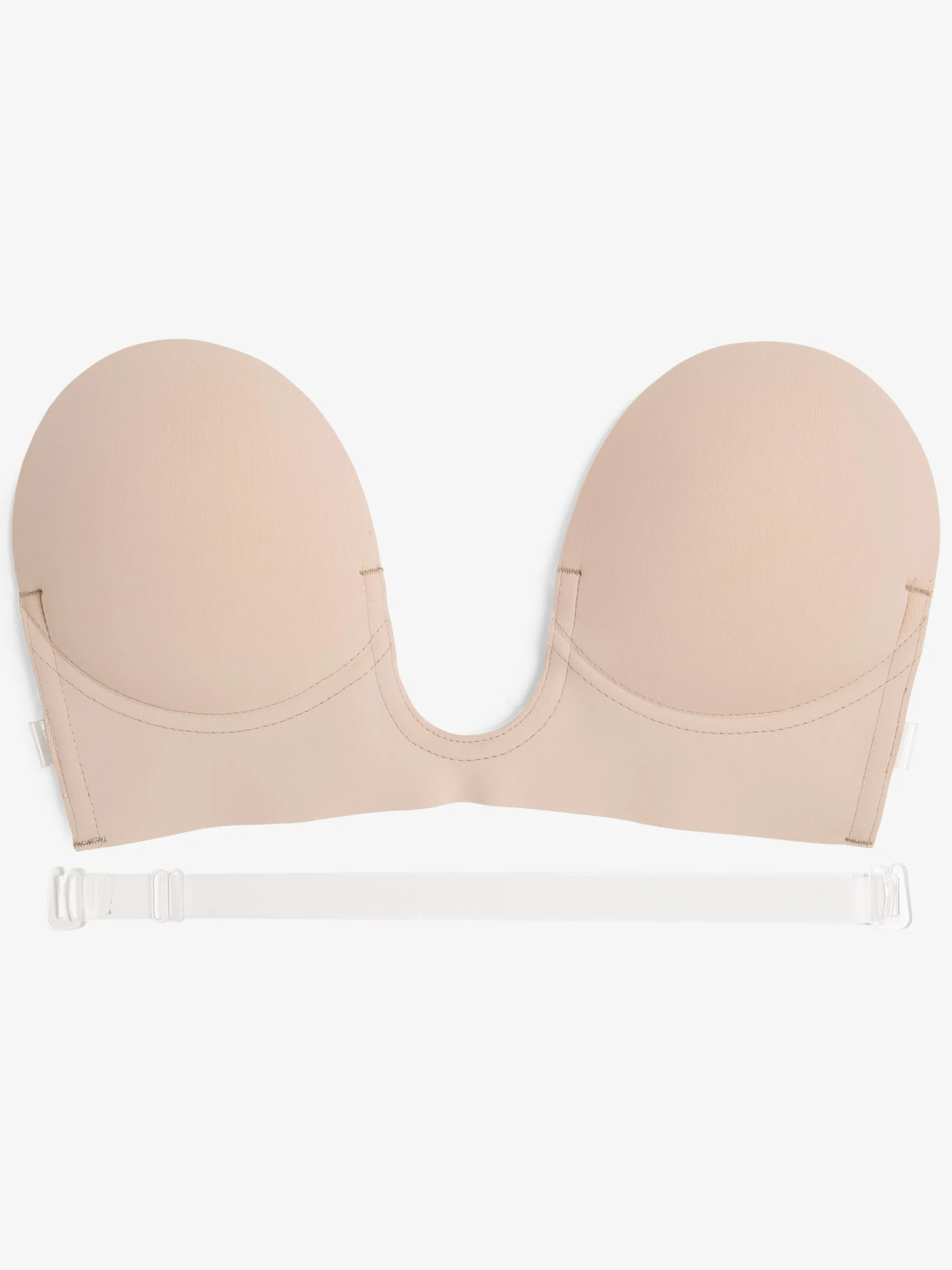 MAGIC Bodyfashion Damen Klebe-BH - Push-up - Luve Bra in beige