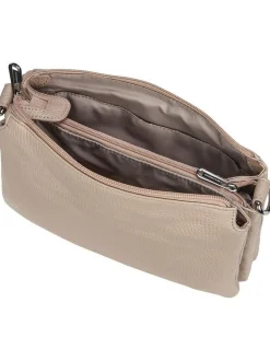 Mandarina Duck Damen Umhängetasche - Mellow Leather Pochette FZT82 in taupe