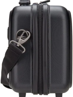 Mandarina Duck Unisex Kosmetiktasche - Logoduck in schwarz