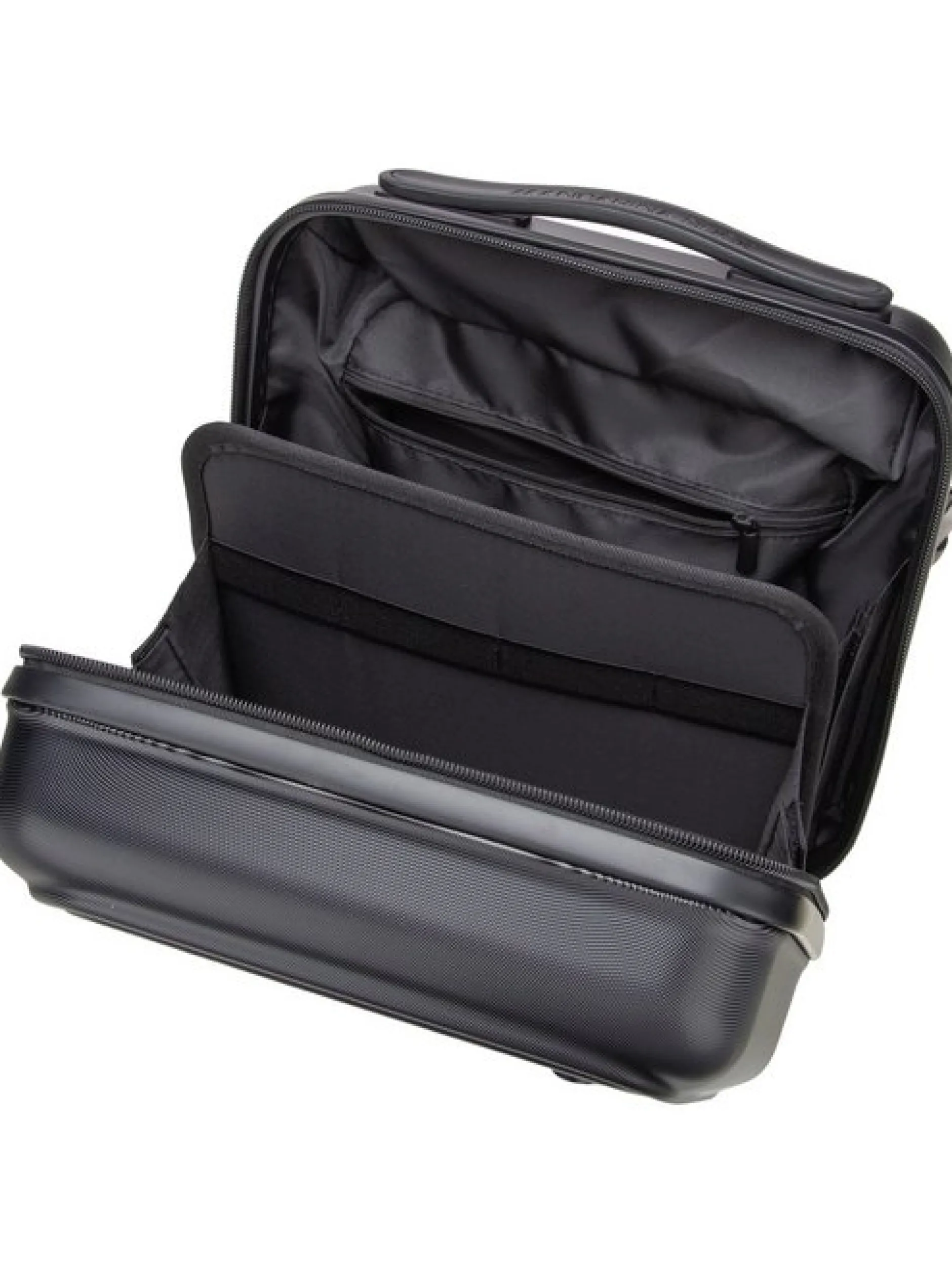 Mandarina Duck Unisex Kosmetiktasche - Logoduck in schwarz