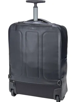 Mandarina Duck Unisex Rucksack-Trolley - Eco Coated OSV06 in schwarz