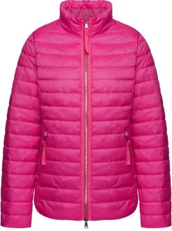 MANISA Fashion Damen Steppjacke in pink