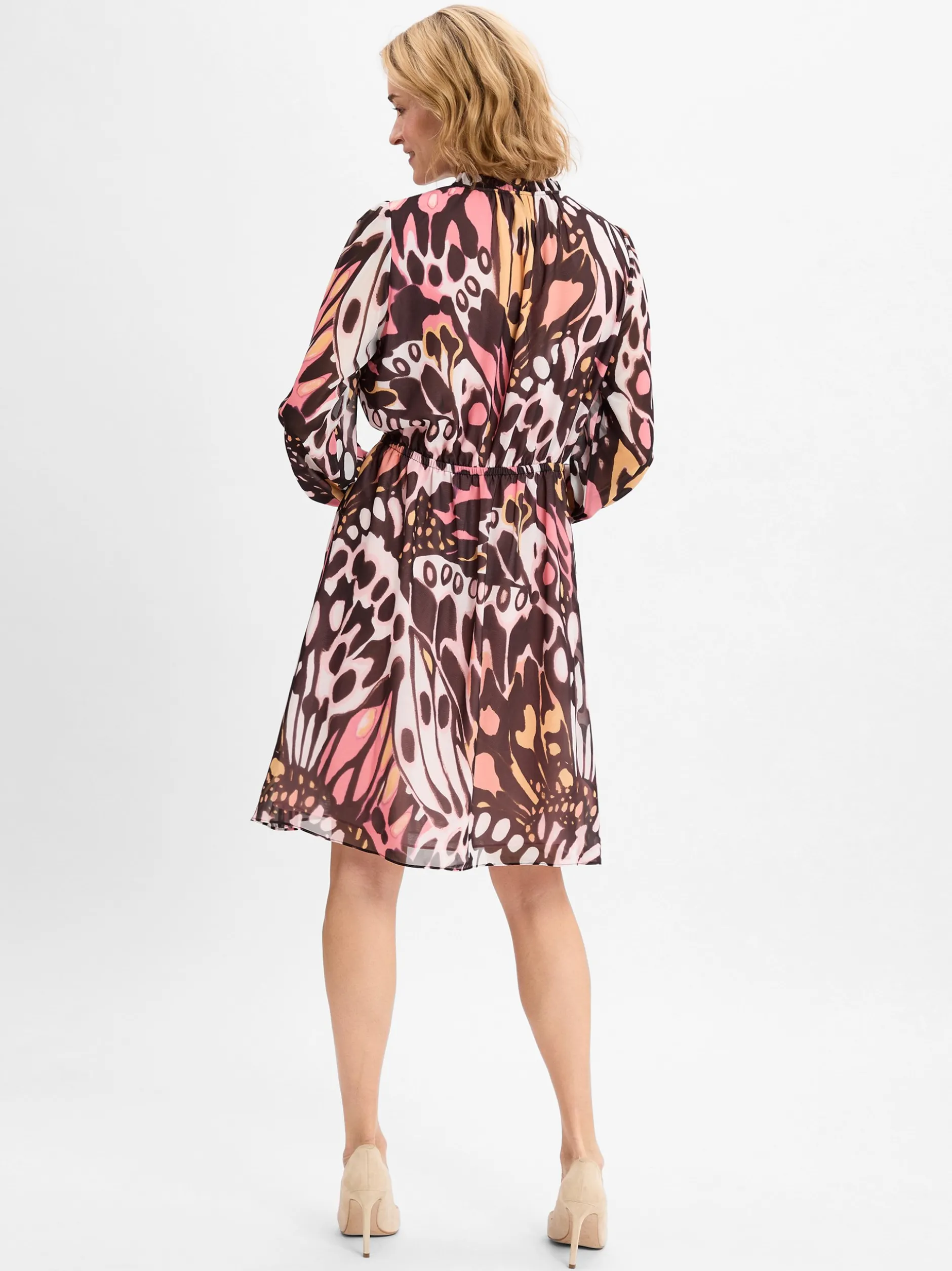 Marc Cain Collections Damen Freizeitkleid in altrosa braun