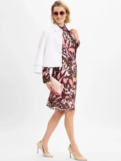 Marc Cain Collections Damen Freizeitkleid in altrosa braun