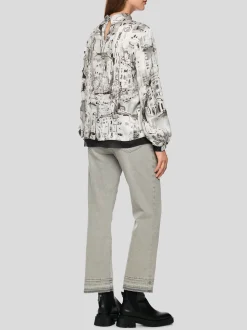 Marc Cain Damen Bluse in beige