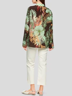 Marc Cain Damen Bluse in braun