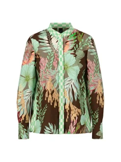 Marc Cain Damen Bluse in braun