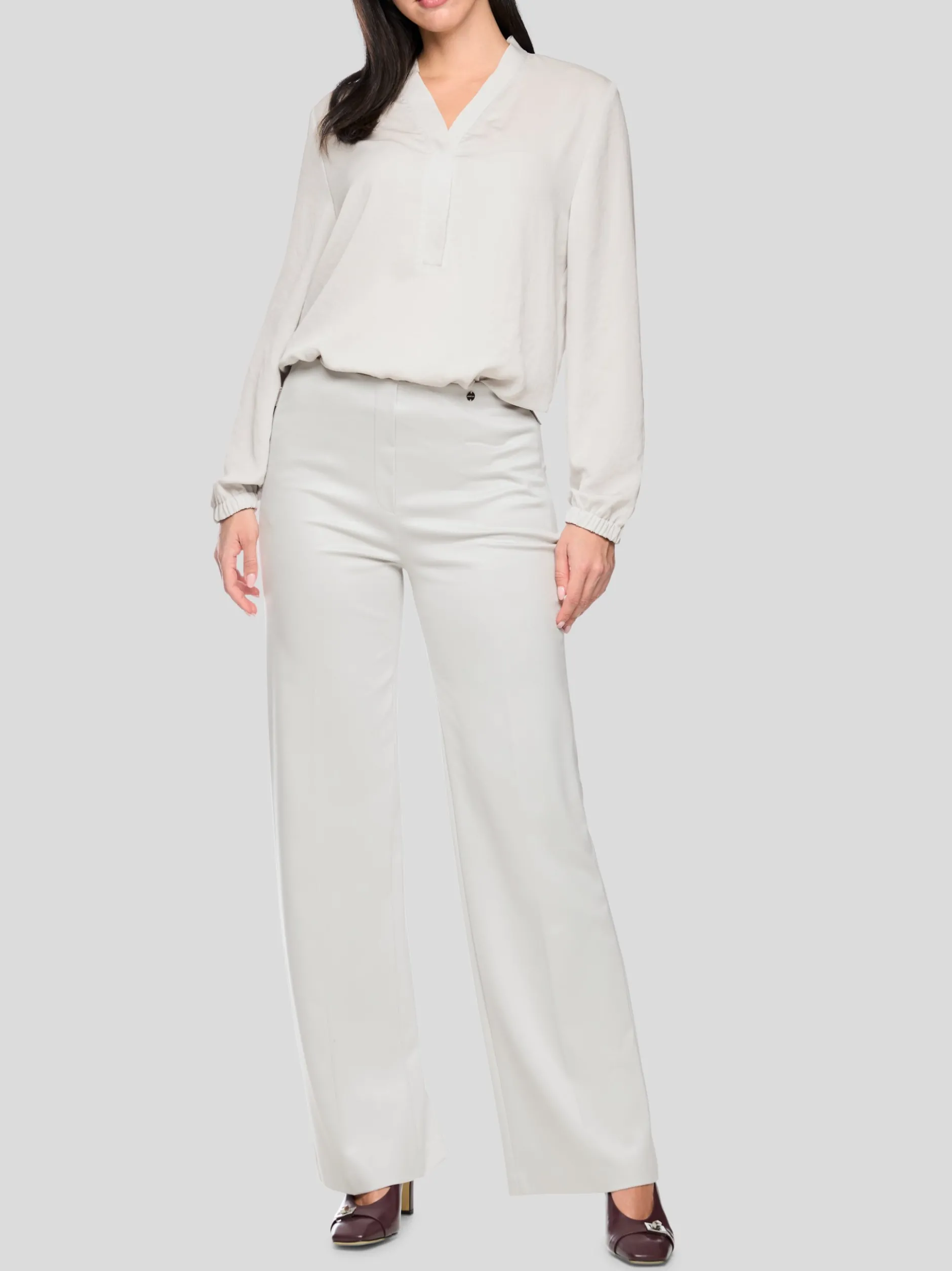 Marc Cain Damen Bluse in grau