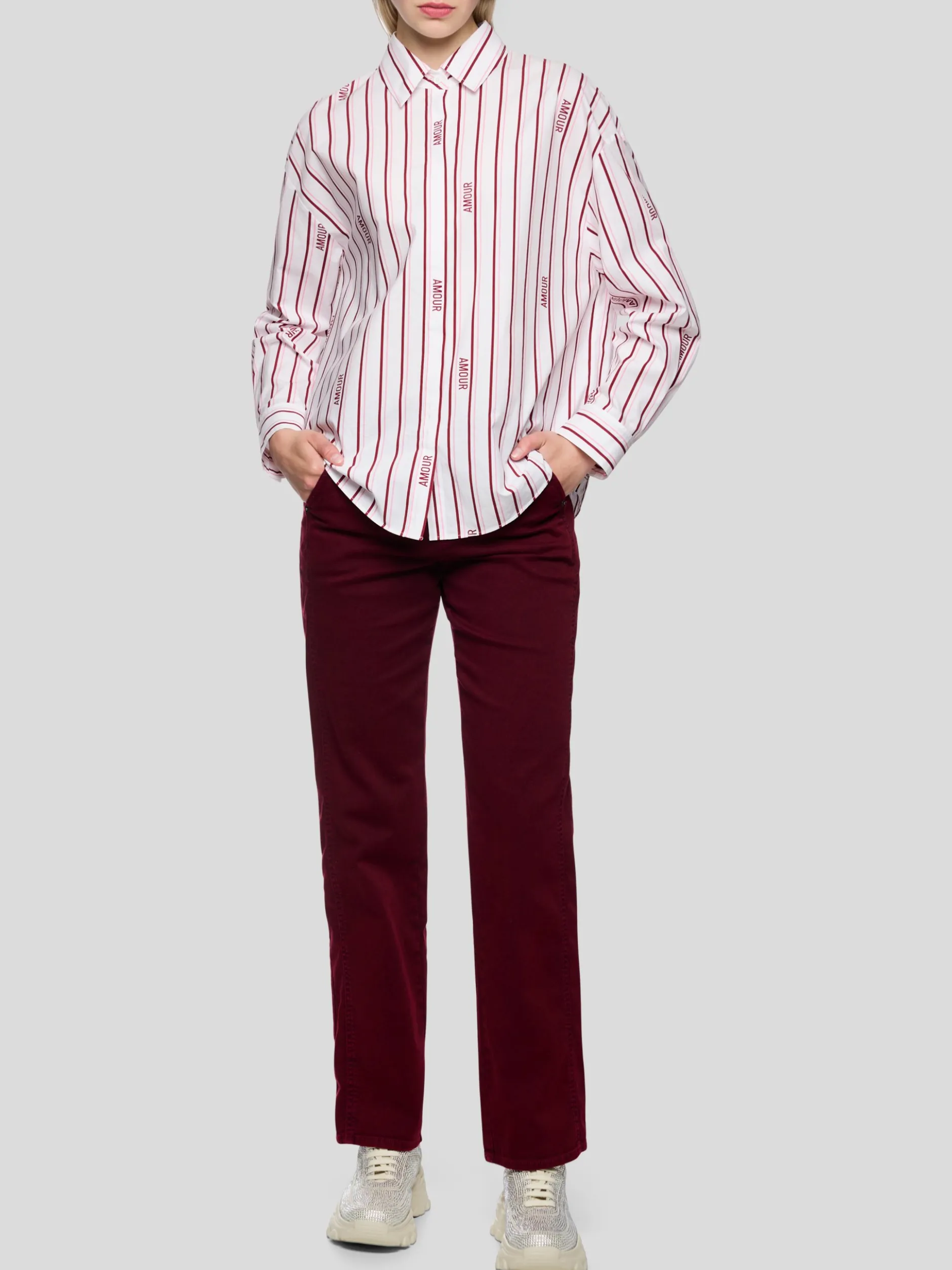 Marc Cain Damen Bluse in rot