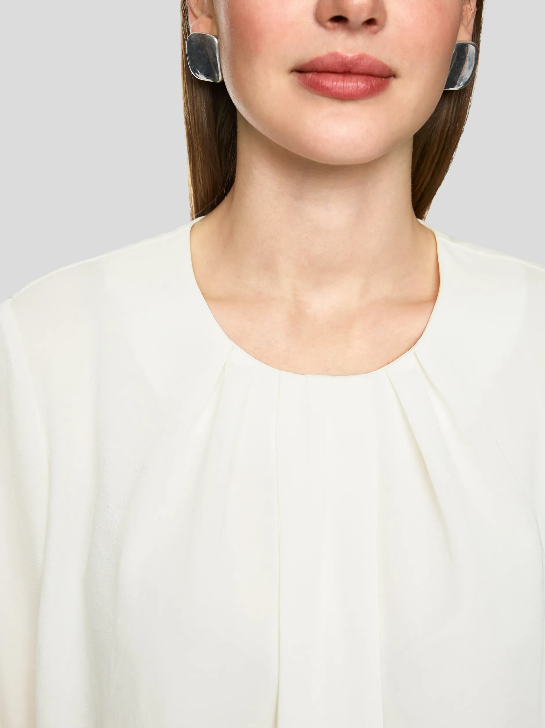 Marc Cain Damen Bluse in weiß