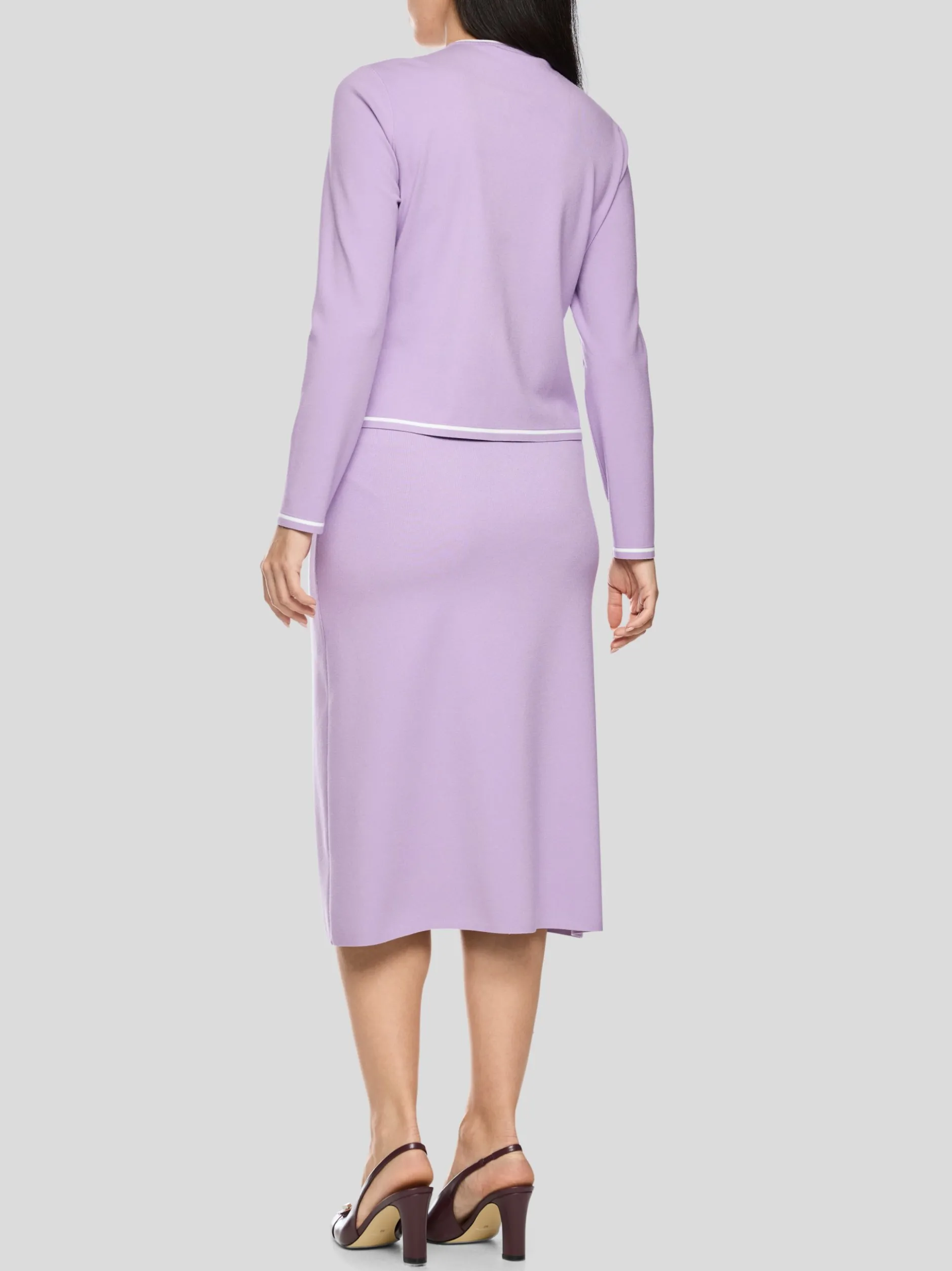 Marc Cain Damen Cardigan in lila